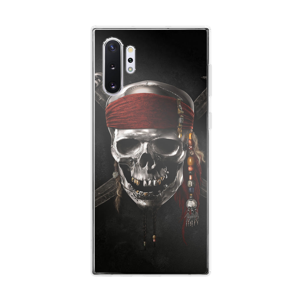 Pirates Of Carribean Skull Galaxy Note 10 Plus Case