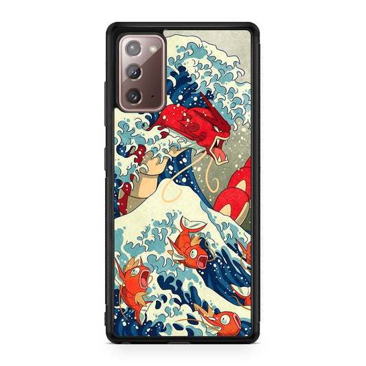 The Great Wave Of Gyarados Galaxy Note 20 Case