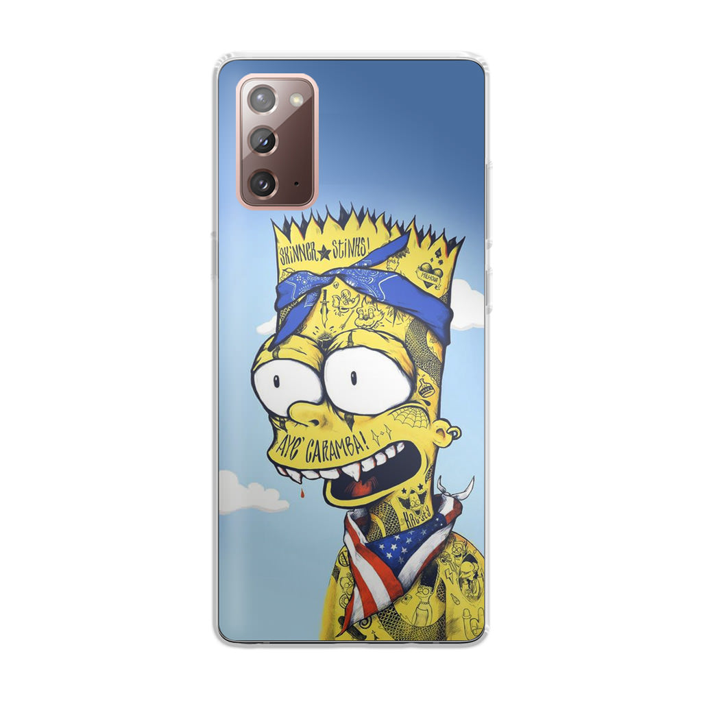 Bootleg Bart Galaxy Note 20 Case