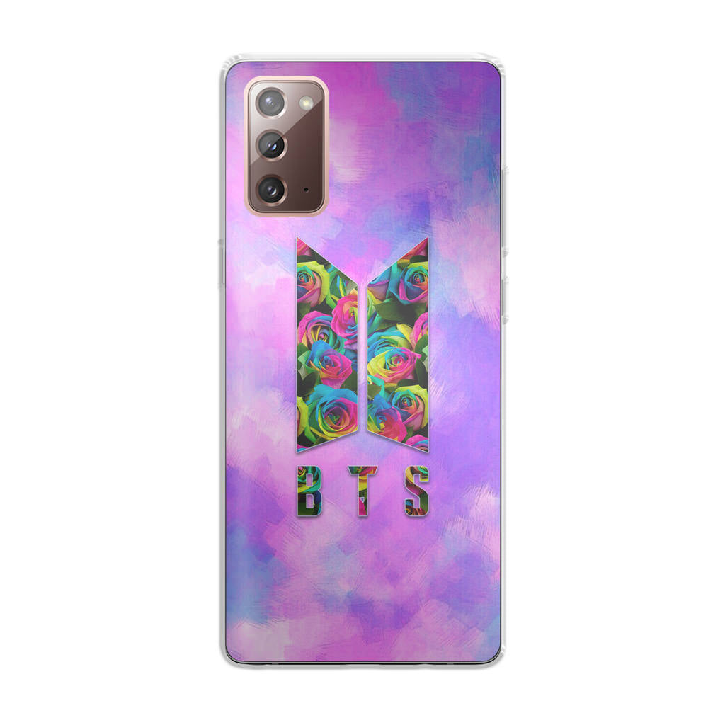 BTS Flower Logo Galaxy Note 20 Case