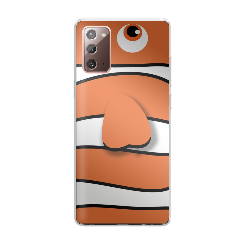Clownfish Cartoon Galaxy Note 20 Case
