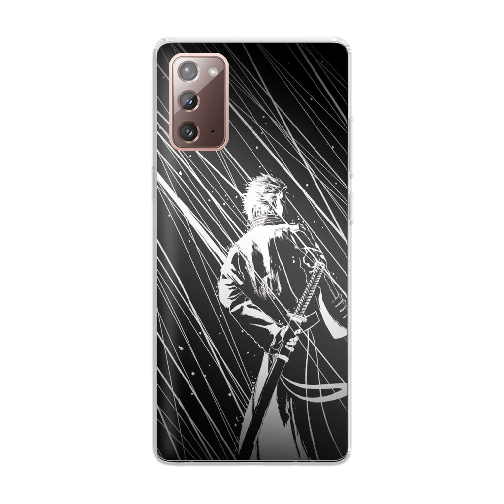 Vergil Black White Galaxy Note 20 Case