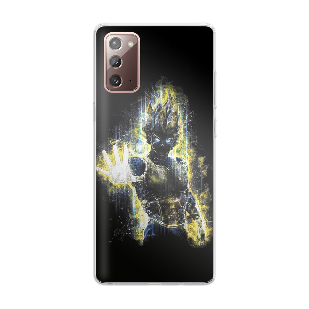 Dragon Ball Z Vegeta Bad Saiyan Prince Galaxy Note 20 Case