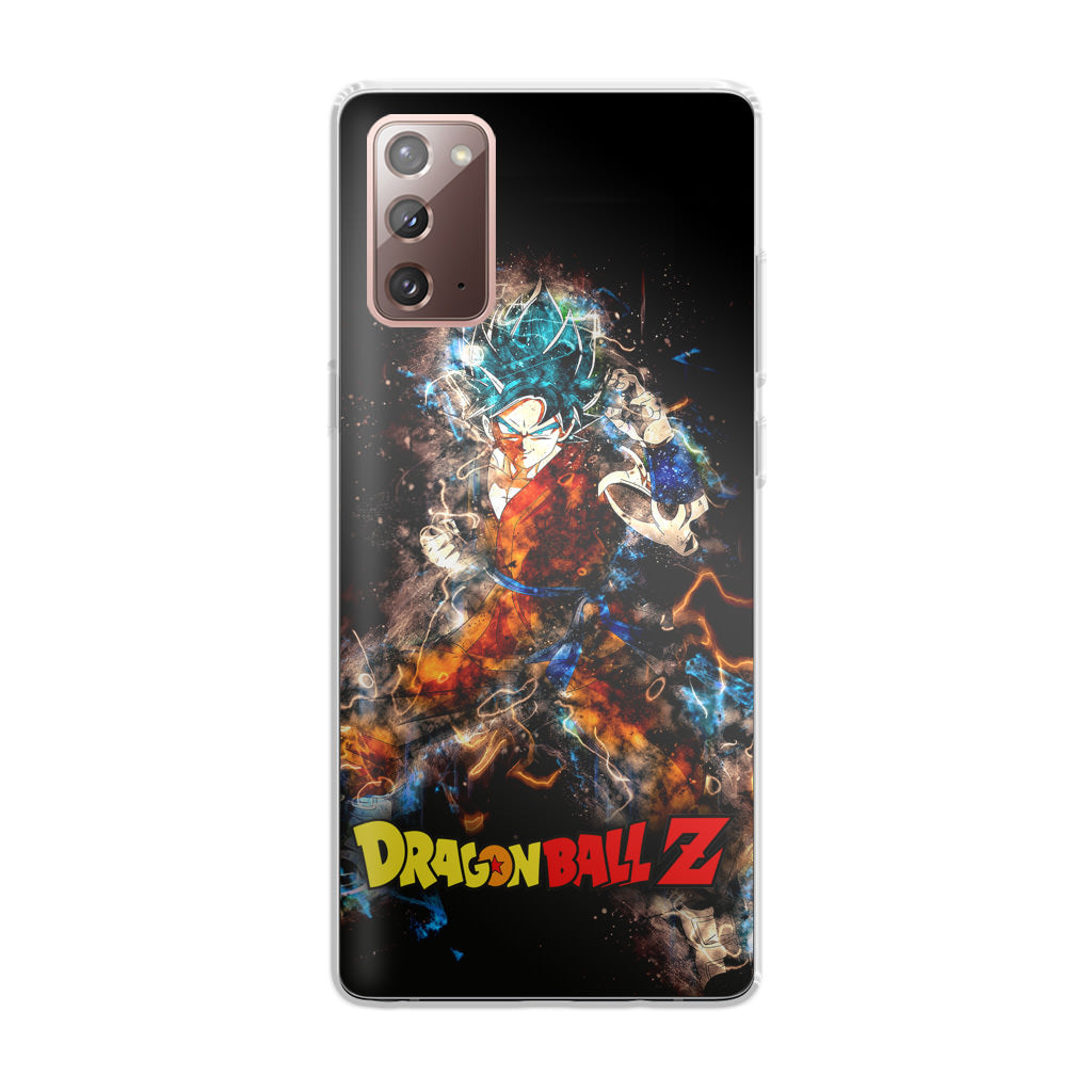 Dragonball Z Super Goku Galaxy Note 20 Case