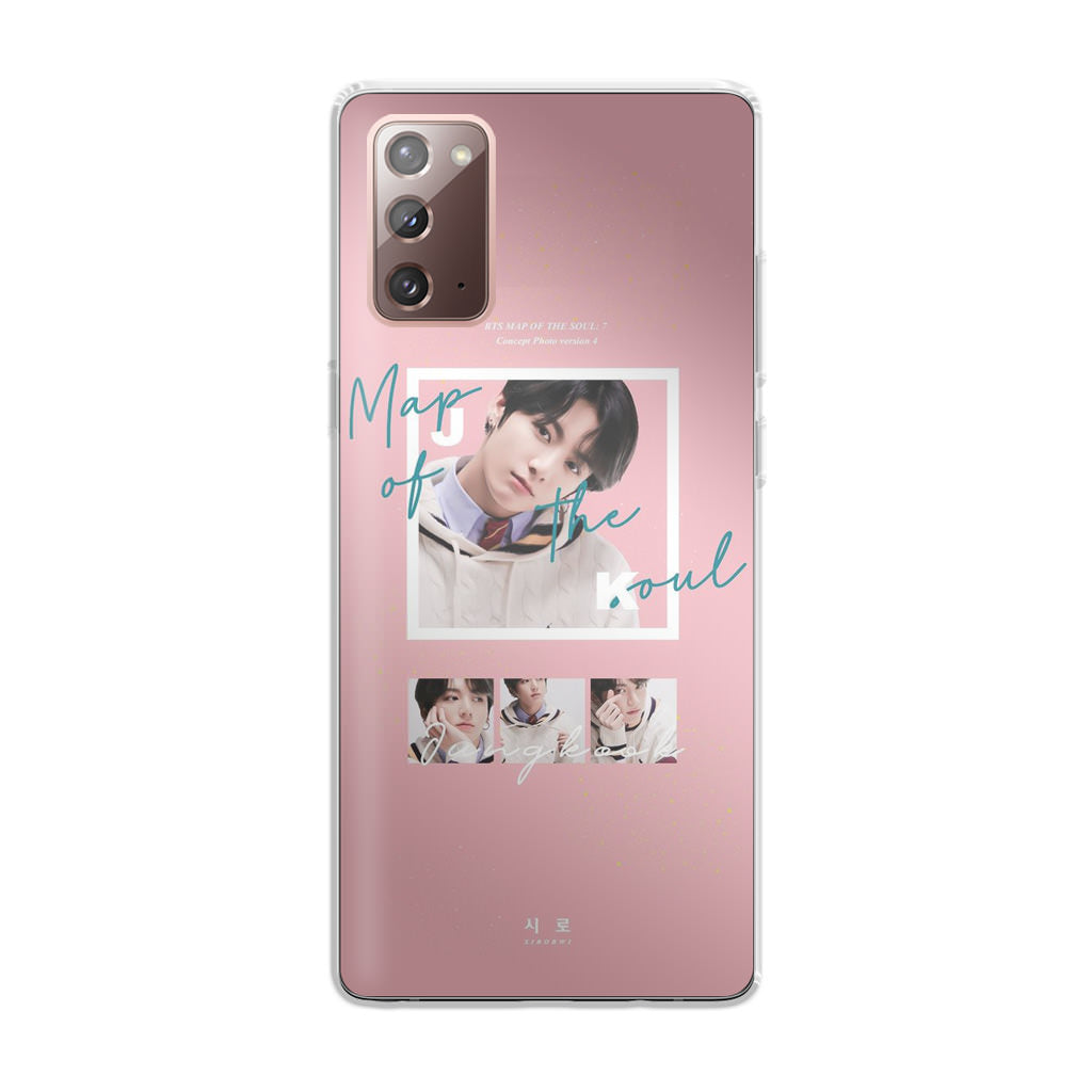 Jungkook Map Of The Soul BTS Galaxy Note 20 Case