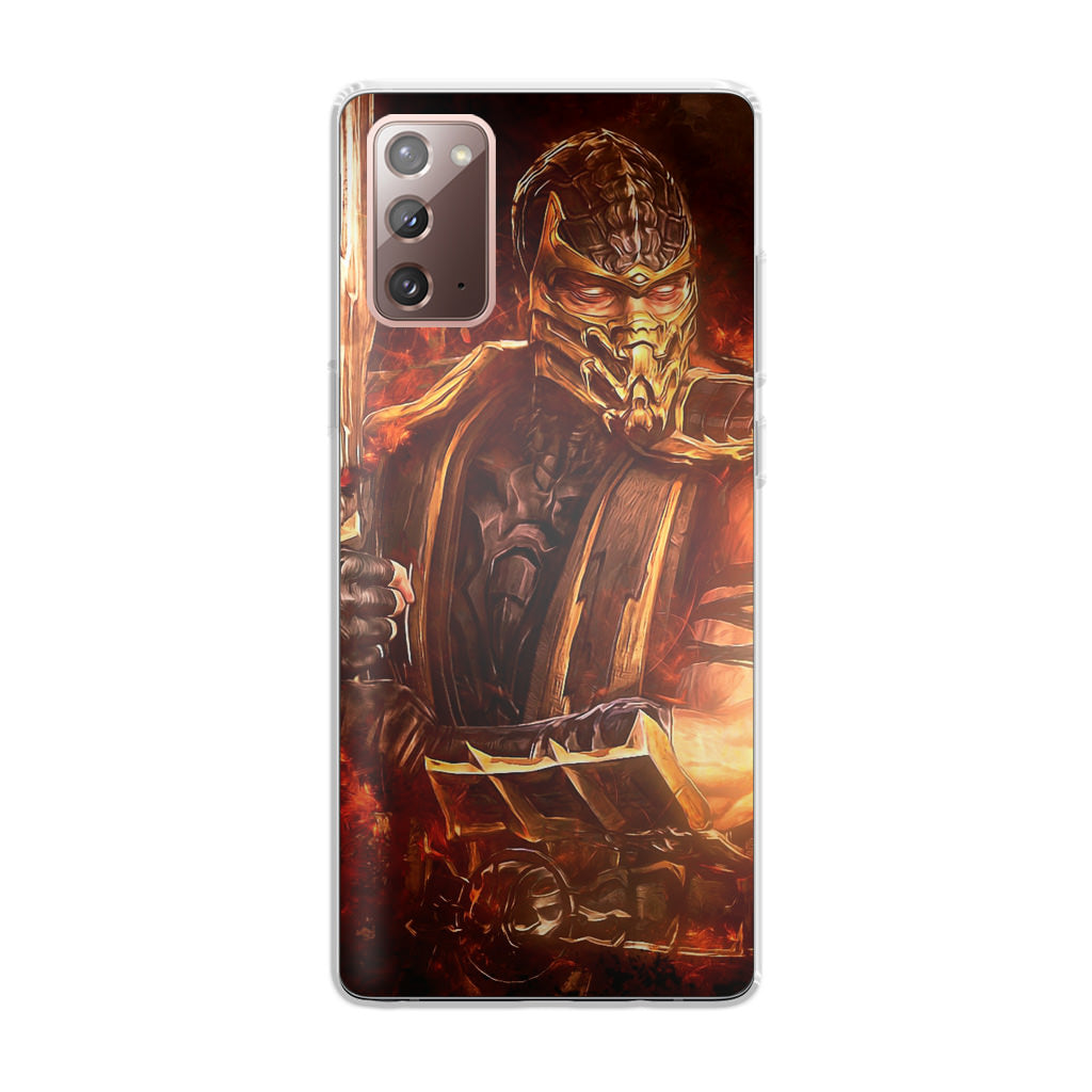 Mortal Kombat Scorpion Galaxy Note 20 Case