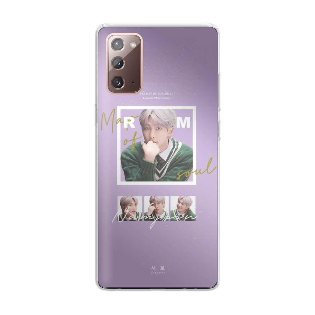 RM Namjoon Map Of The Soul BTS Galaxy Note 20 Case