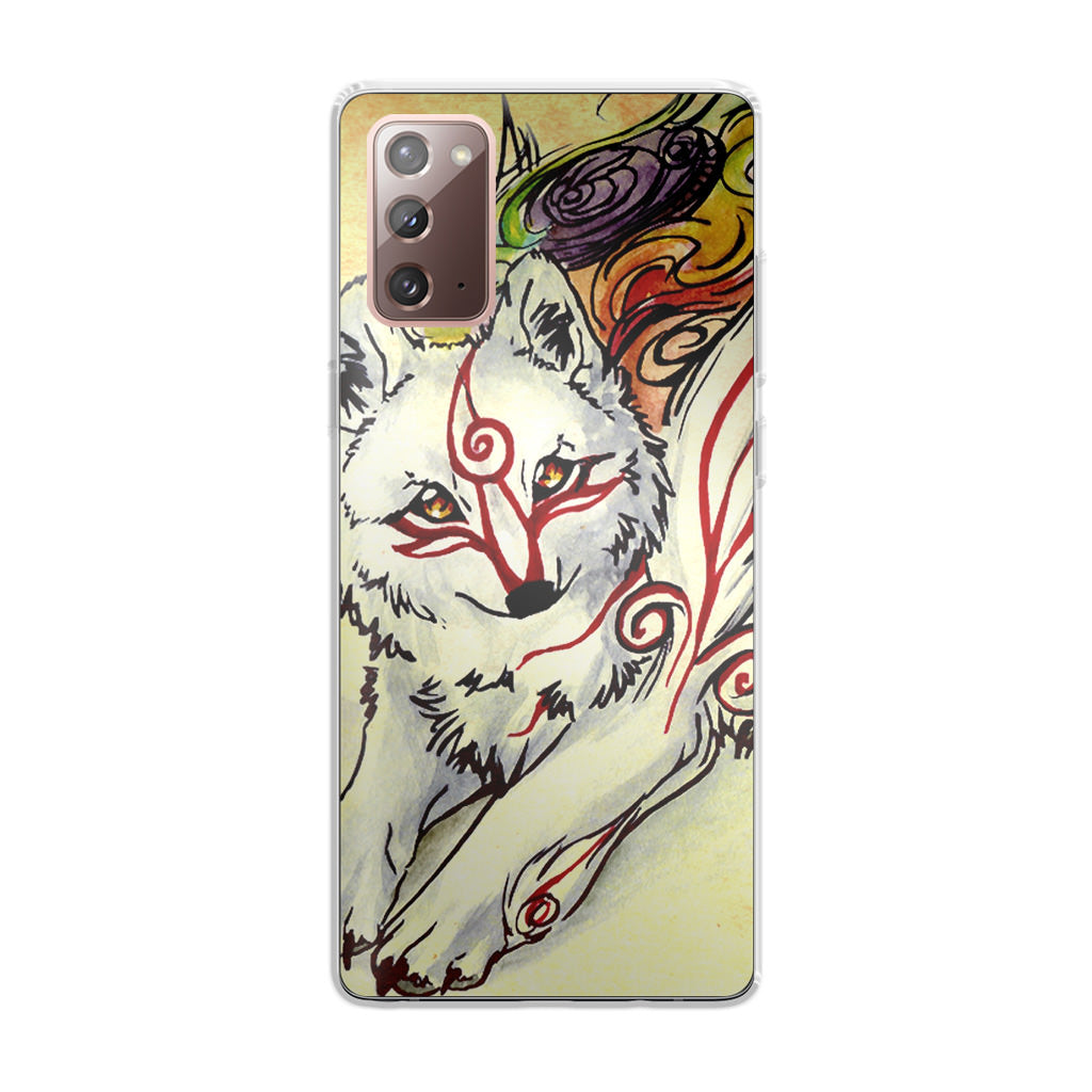 Okami Amaterasu Galaxy Note 20 Case