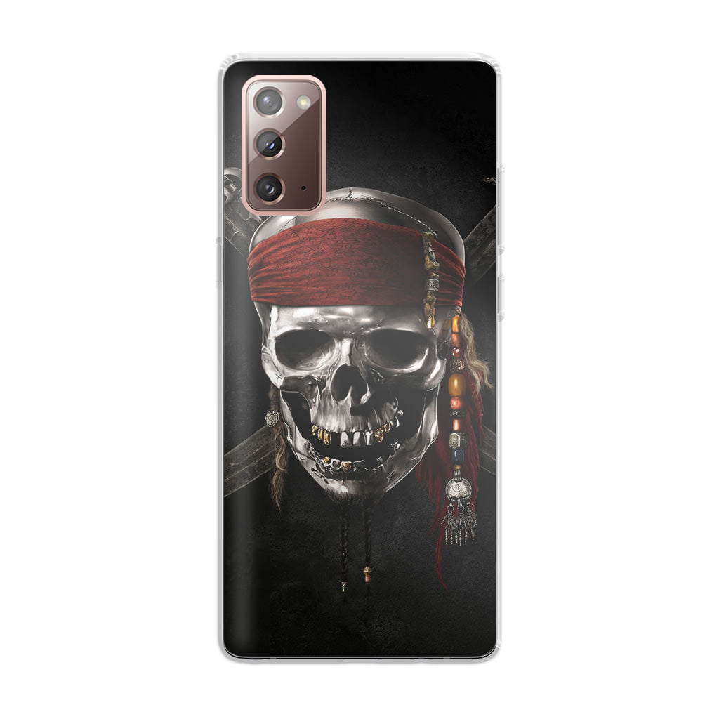 Pirates Of Carribean Skull Galaxy Note 20 Case