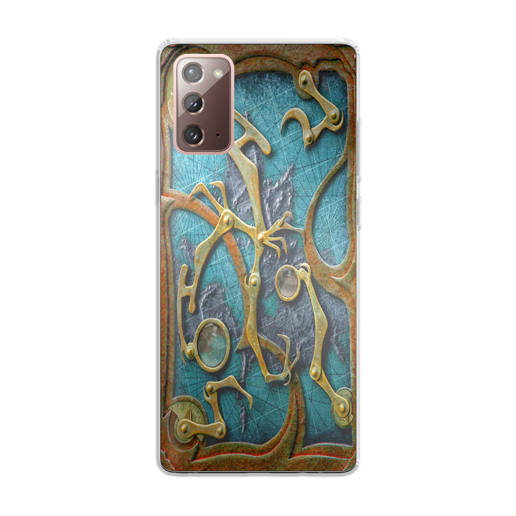 Steampunk Book Cover Galaxy Note 20 Case