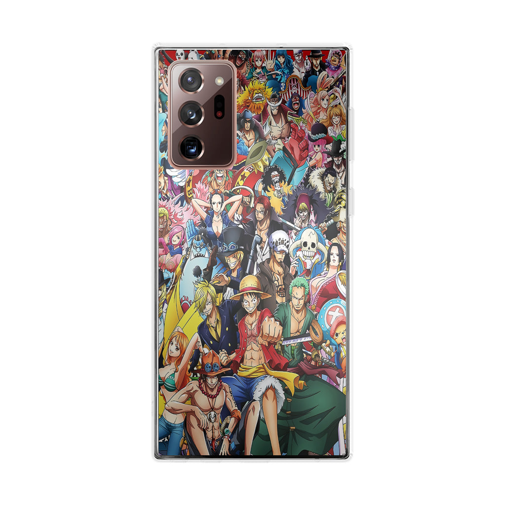 One Piece Characters In New World Galaxy Note 20 Ultra Case