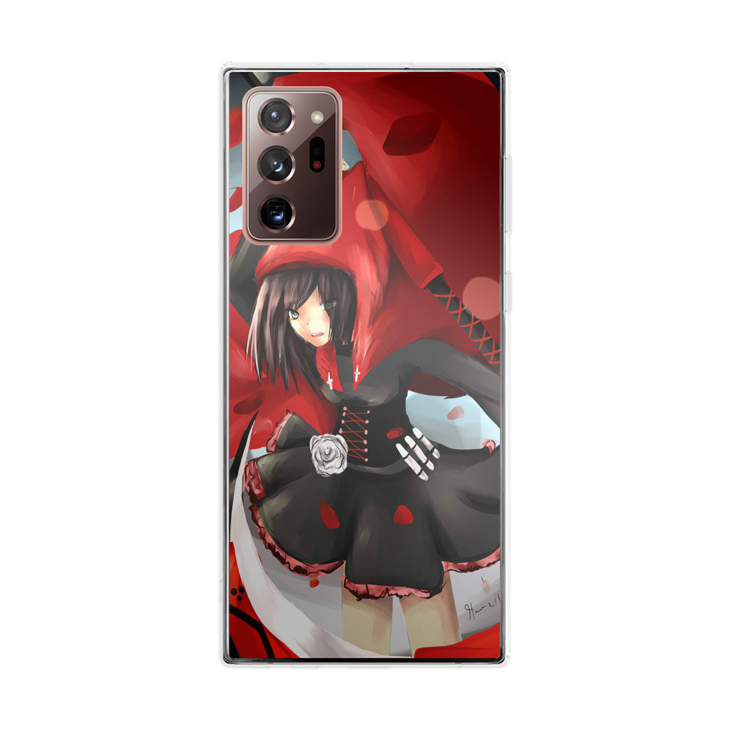 RWBY Ruby Rose Galaxy Note 20 Ultra Case