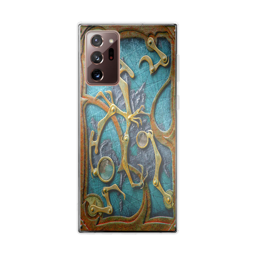 Steampunk Book Cover Galaxy Note 20 Ultra Case