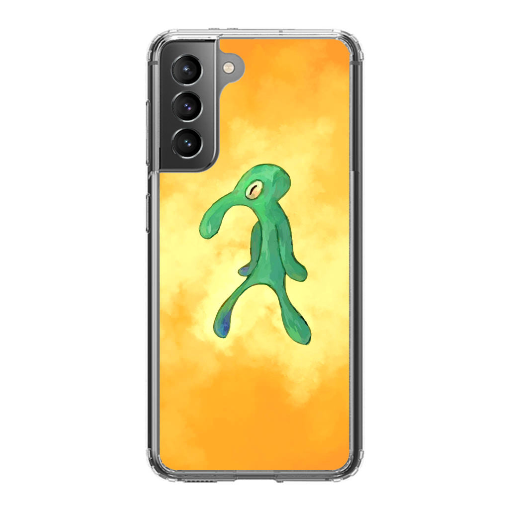 Bold and Brash Squidward Painting Galaxy S21 / S21 Plus / S21 FE 5G Case