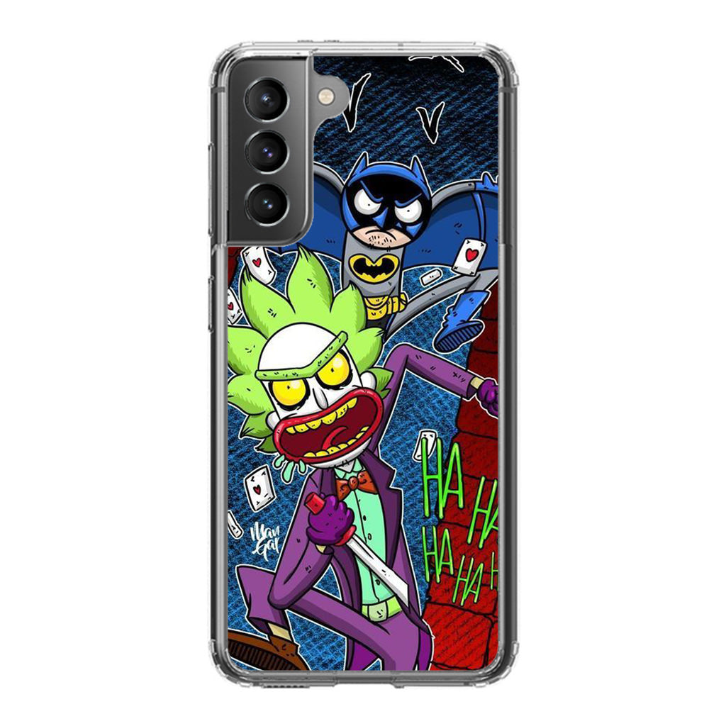 Rick And Morty Bat And Joker Clown Galaxy S21 / S21 Plus / S21 FE 5G Case