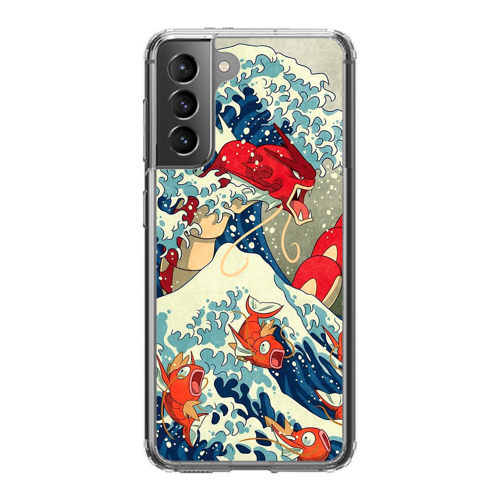 The Great Wave Of Gyarados Galaxy S21 / S21 Plus / S21 FE 5G Case