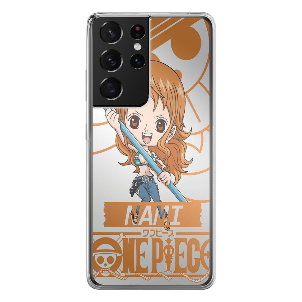 Chibi Nami Galaxy S21 Ultra Case