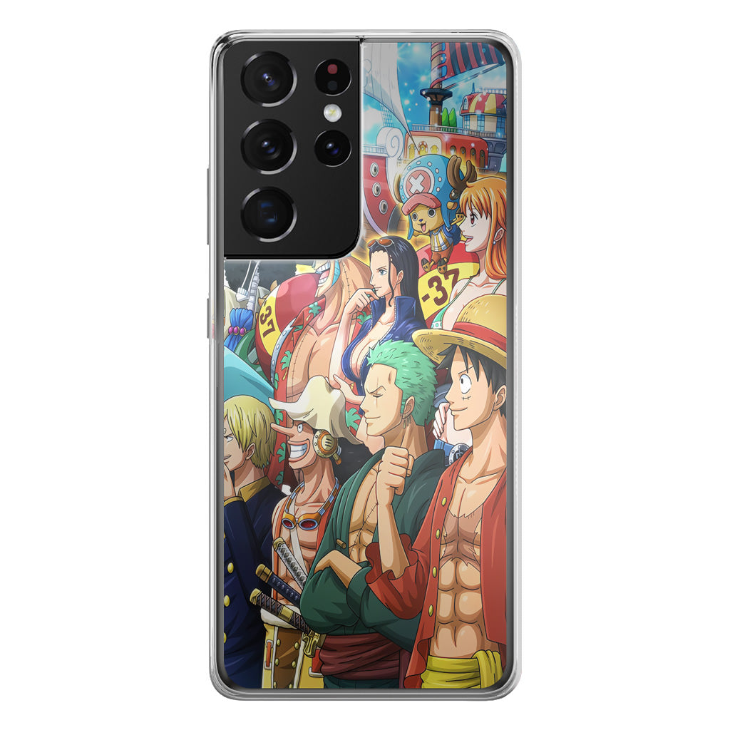 Crew of Mugiwara Pirate Galaxy S21 Ultra Case