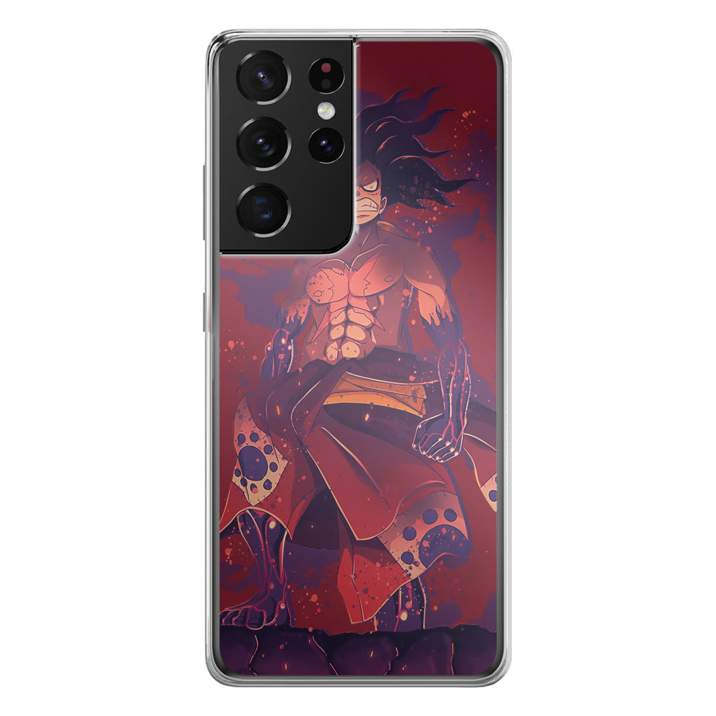 Luffy Snake Man Art Galaxy S21 Ultra Case
