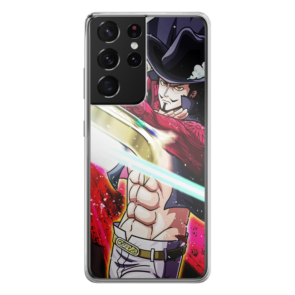 Mihawk The Strongest Swordsman Galaxy S21 Ultra Case