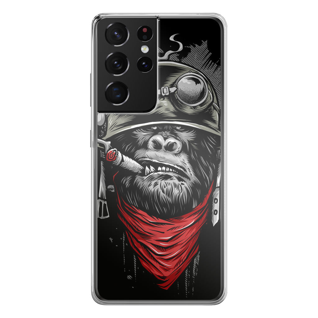 Ape Of Duty Galaxy S21 Ultra Case
