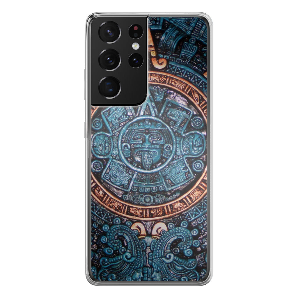Aztec Calendar Galaxy S21 Ultra Case