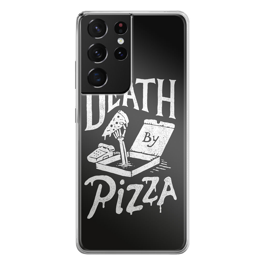 Death By Pizza Galaxy S21 Ultra Case