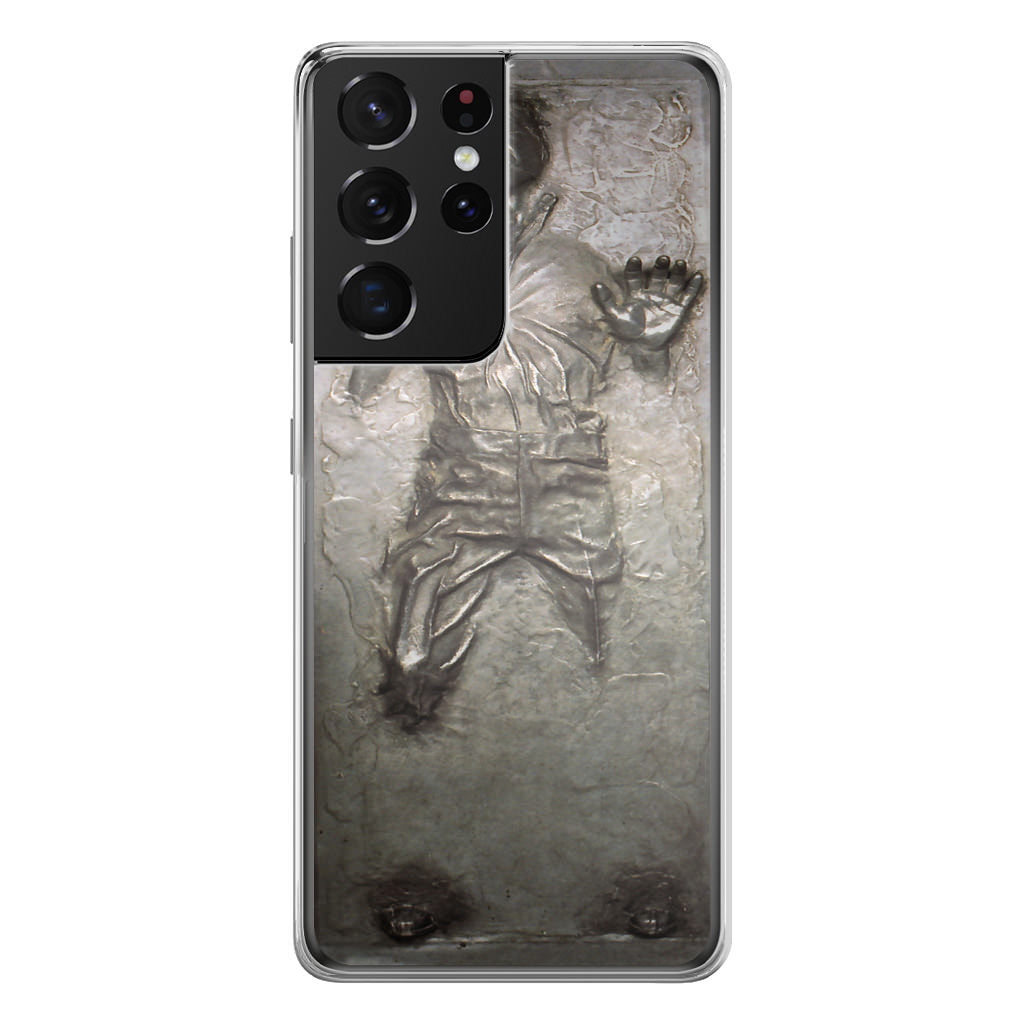 Han Solo in Carbonite Galaxy S21 Ultra Case