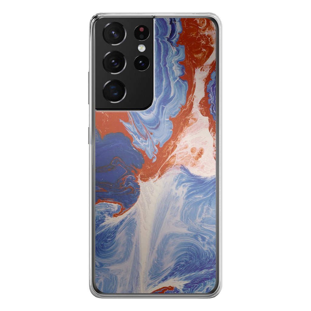 Mixed Paint Art Galaxy S21 Ultra Case