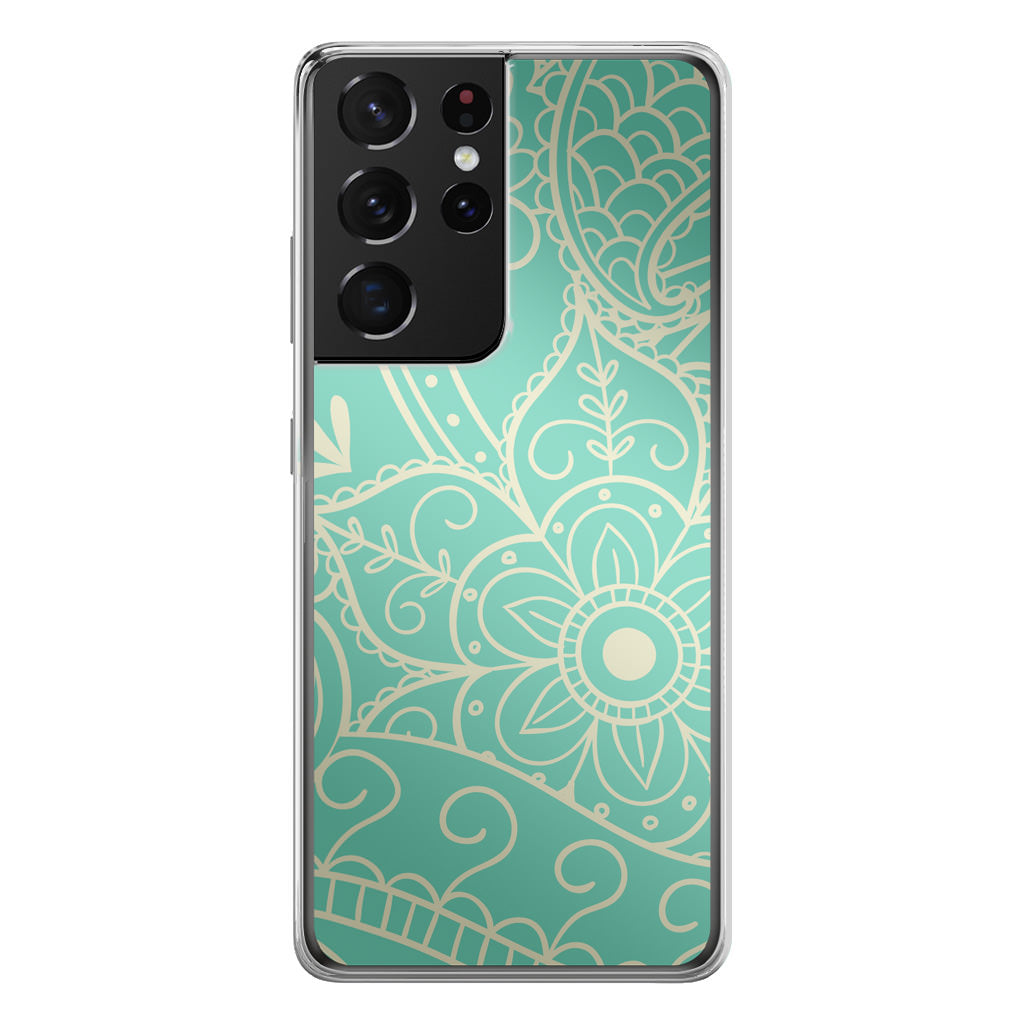 Nature Paisley Galaxy S21 Ultra Case