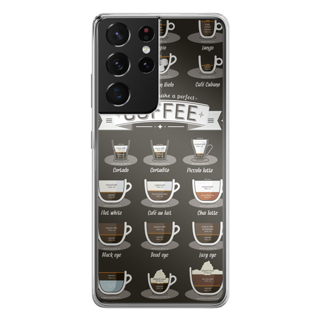 OK, But First Coffee Galaxy S21 Ultra Case