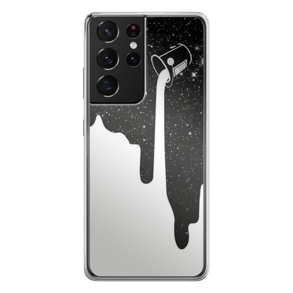 Pouring Milk Into Galaxy Galaxy S21 Ultra Case