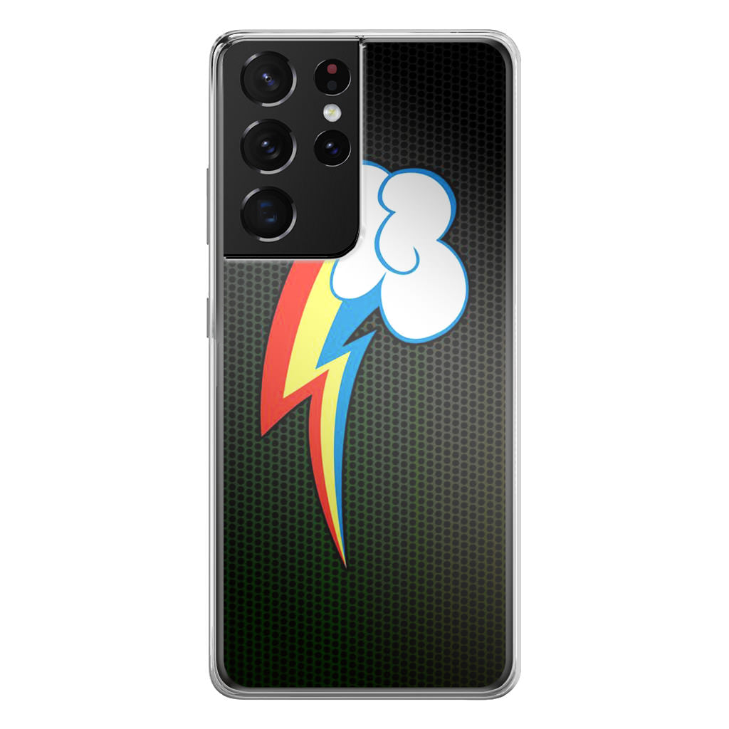 Rainbow Stripe Galaxy S21 Ultra Case