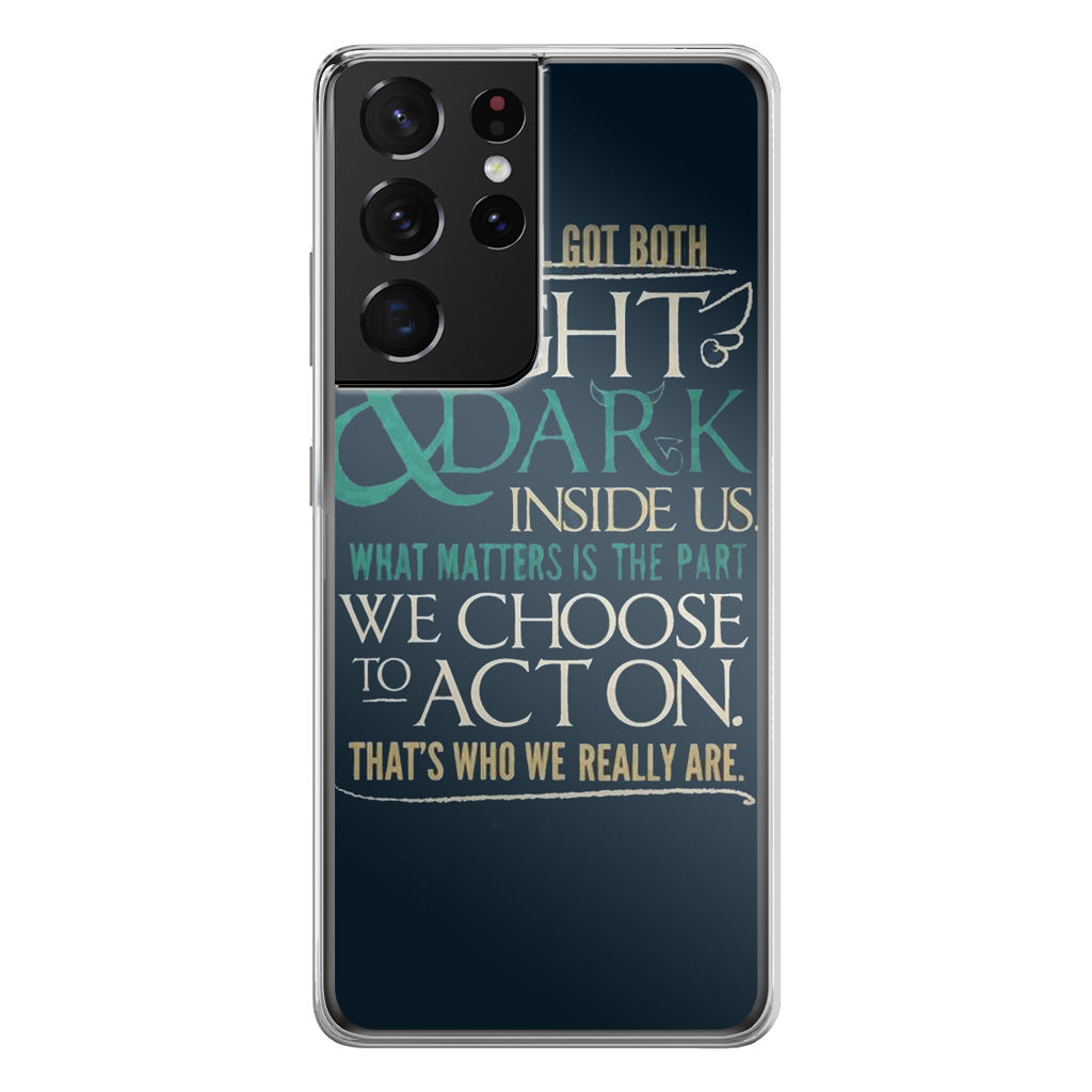 Sirius Black Quotes Galaxy S21 Ultra Case