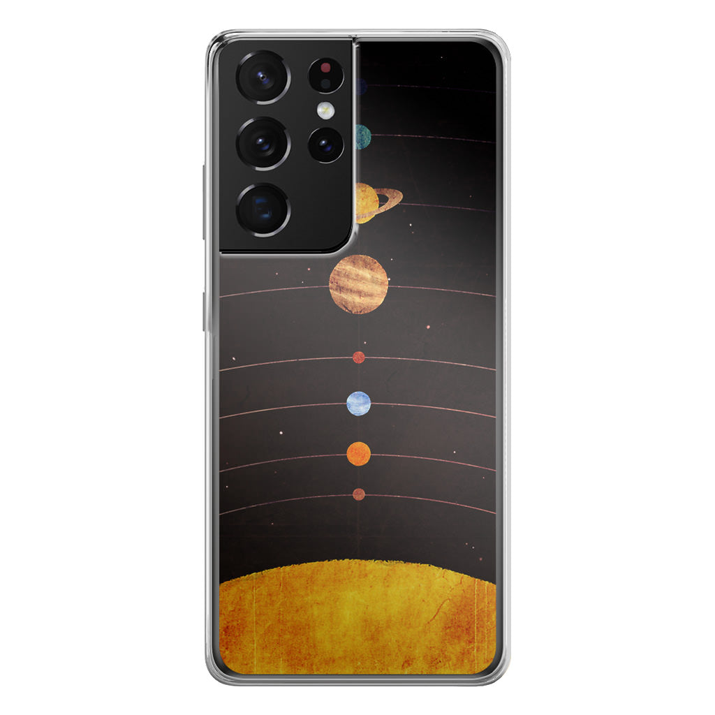 Solar System Galaxy S21 Ultra Case