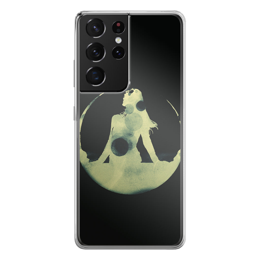 Tycho Costalbrake Dark Green Girl Galaxy S21 Ultra Case