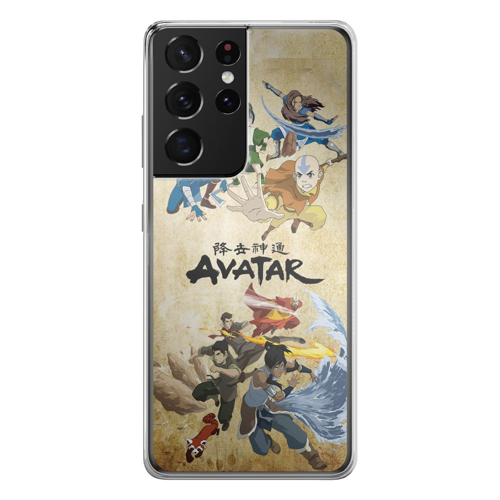 Avatar The Last Airbender & The Legend Of Korra Galaxy S21 Ultra Case