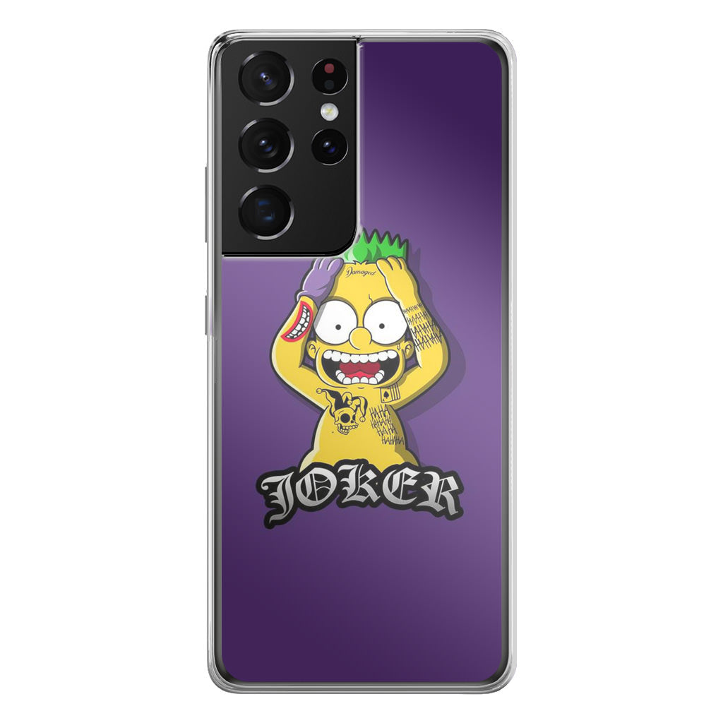 Bart Joker Galaxy S21 Ultra Case