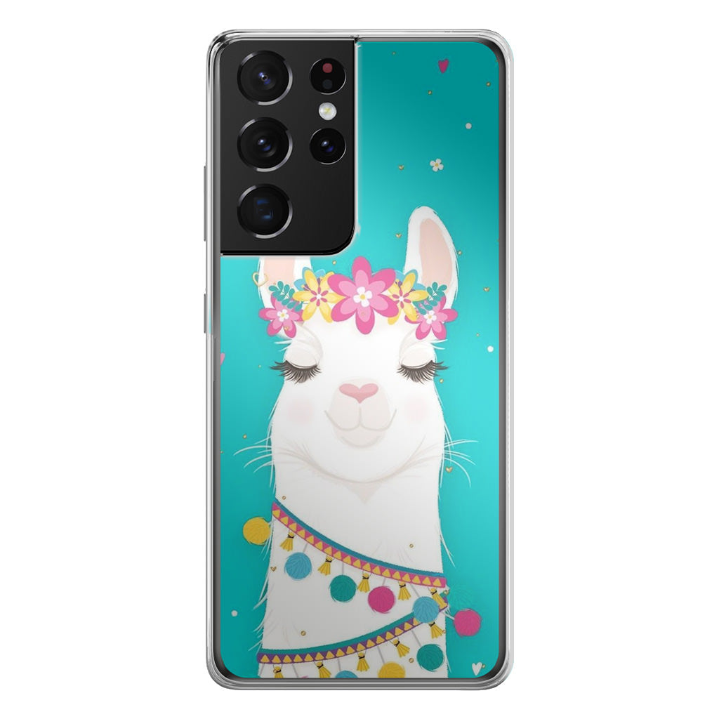 Llama Art Galaxy S21 Ultra Case