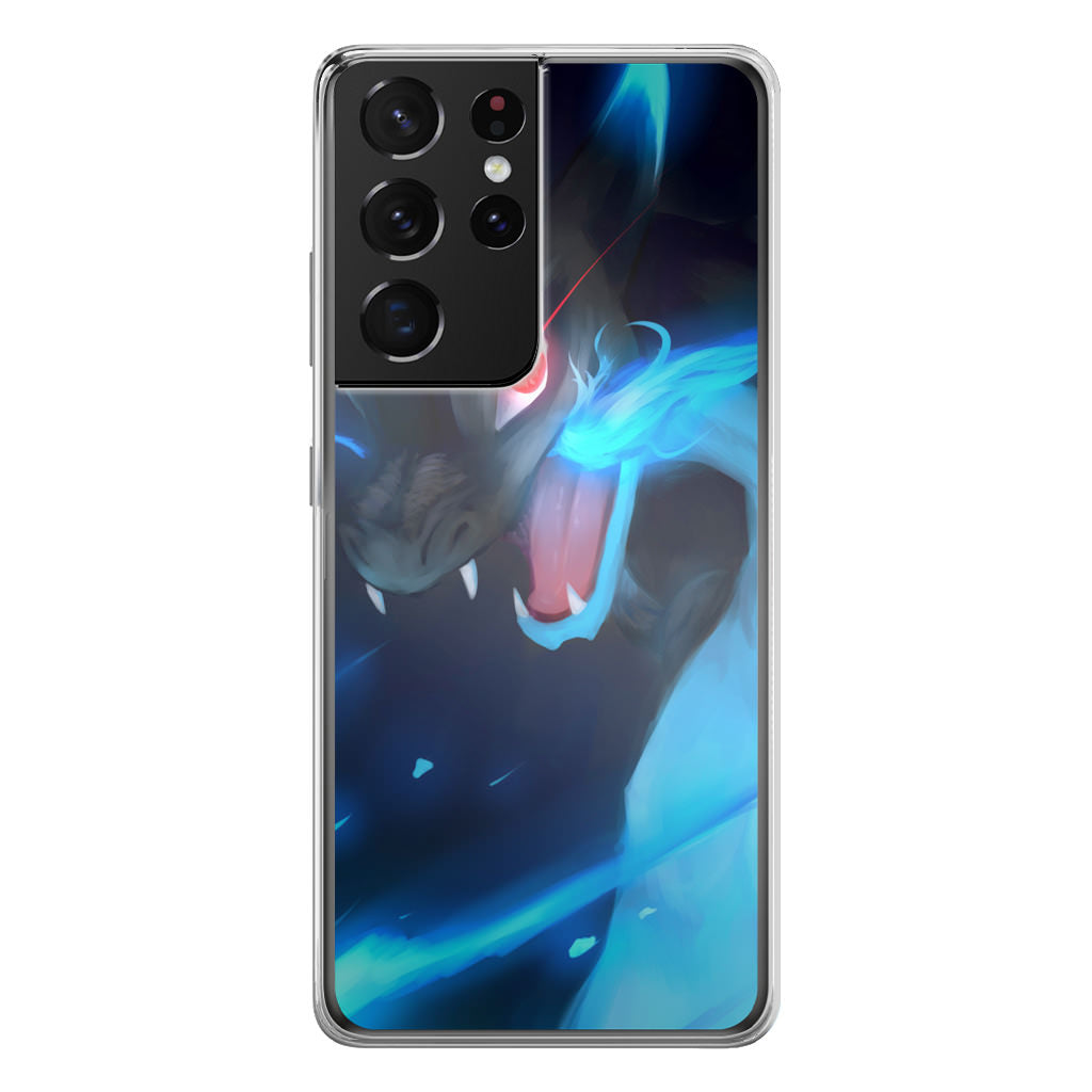 Mega Charizard Galaxy S21 Ultra Case
