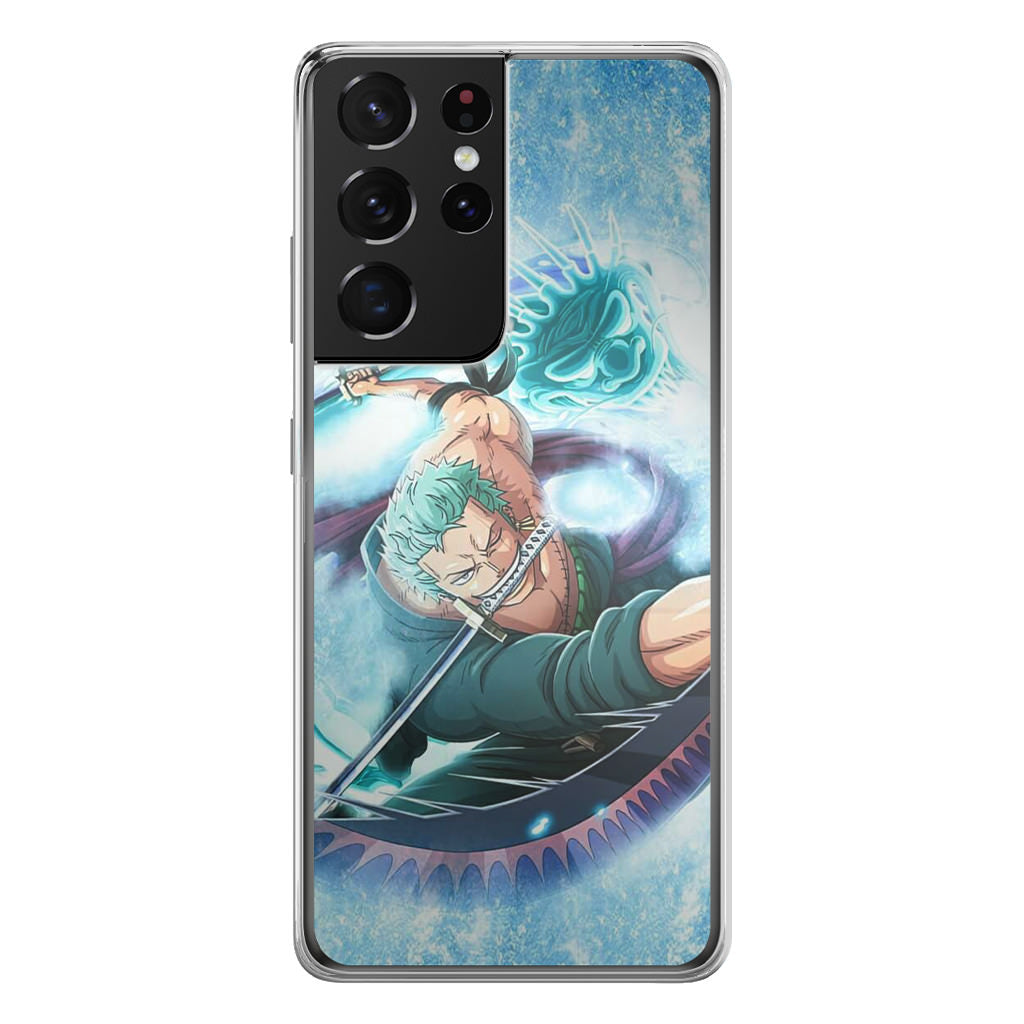 Zoro The Dragon Swordsman Galaxy S21 Ultra Case