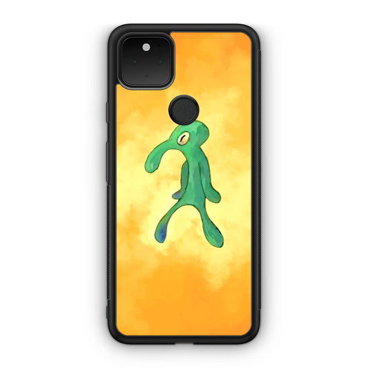 Bold and Brash Squidward Painting Google Pixel 5a Case