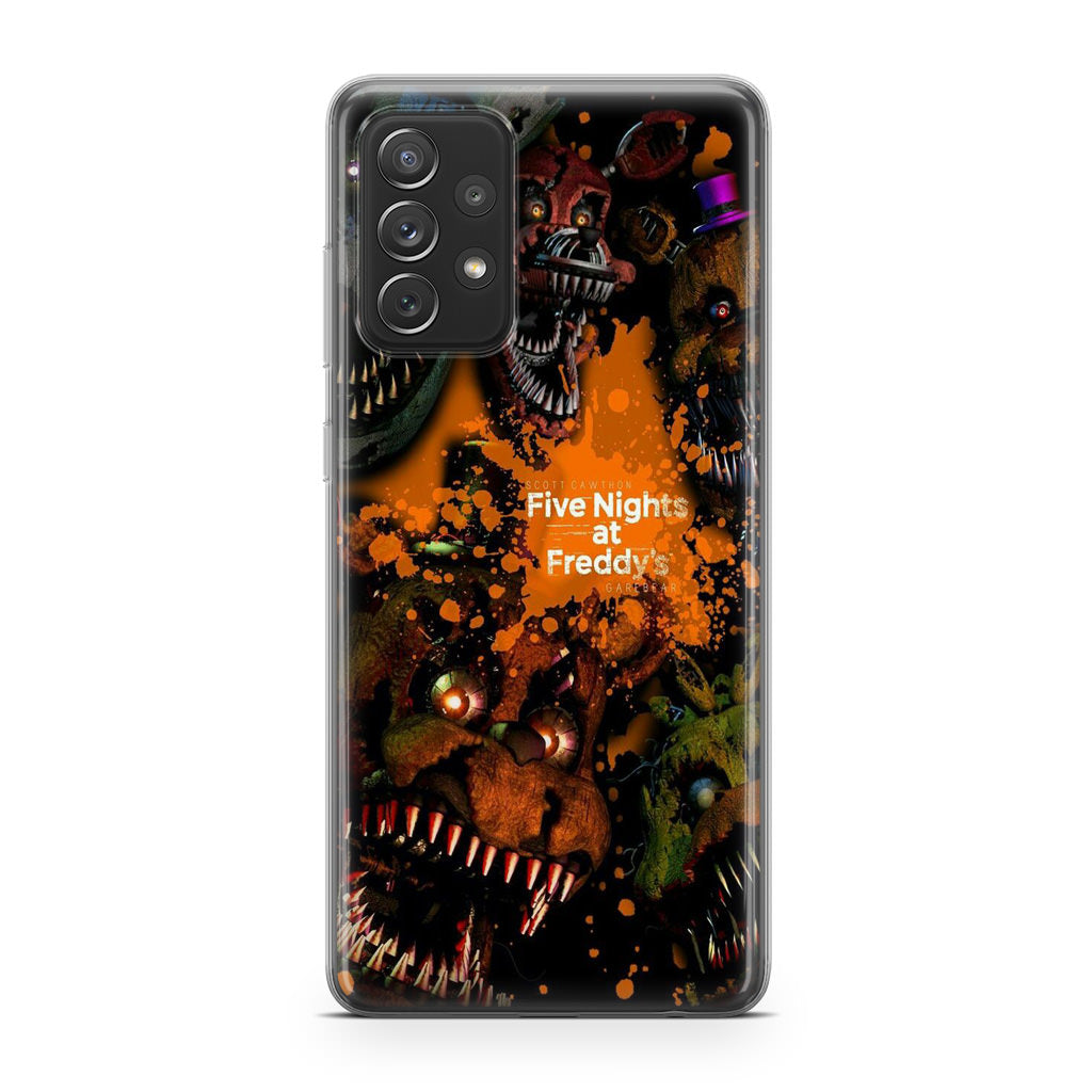 Five Nights at Freddy's Scary Galaxy A53 5G Case
