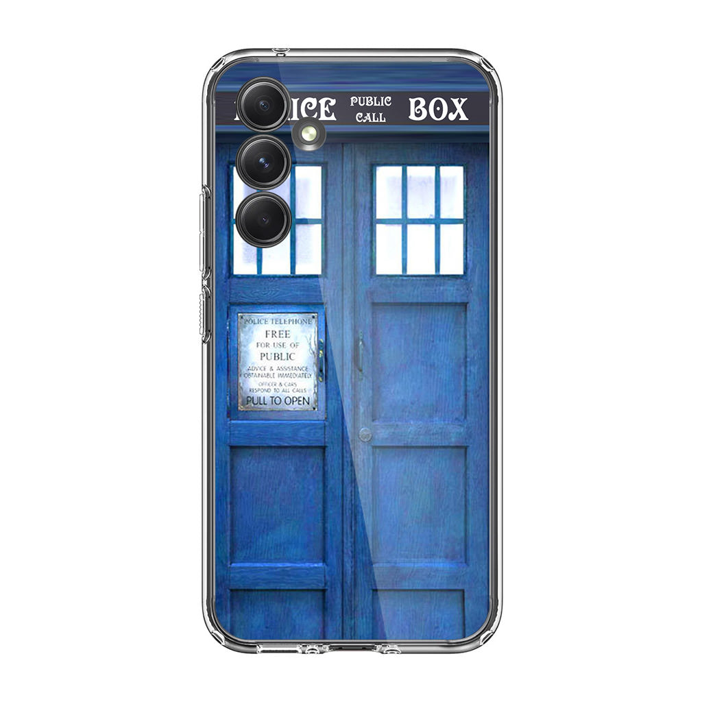 Blue Police Call Box Samsung Galaxy A25 5G | Galaxy A15 5G Case