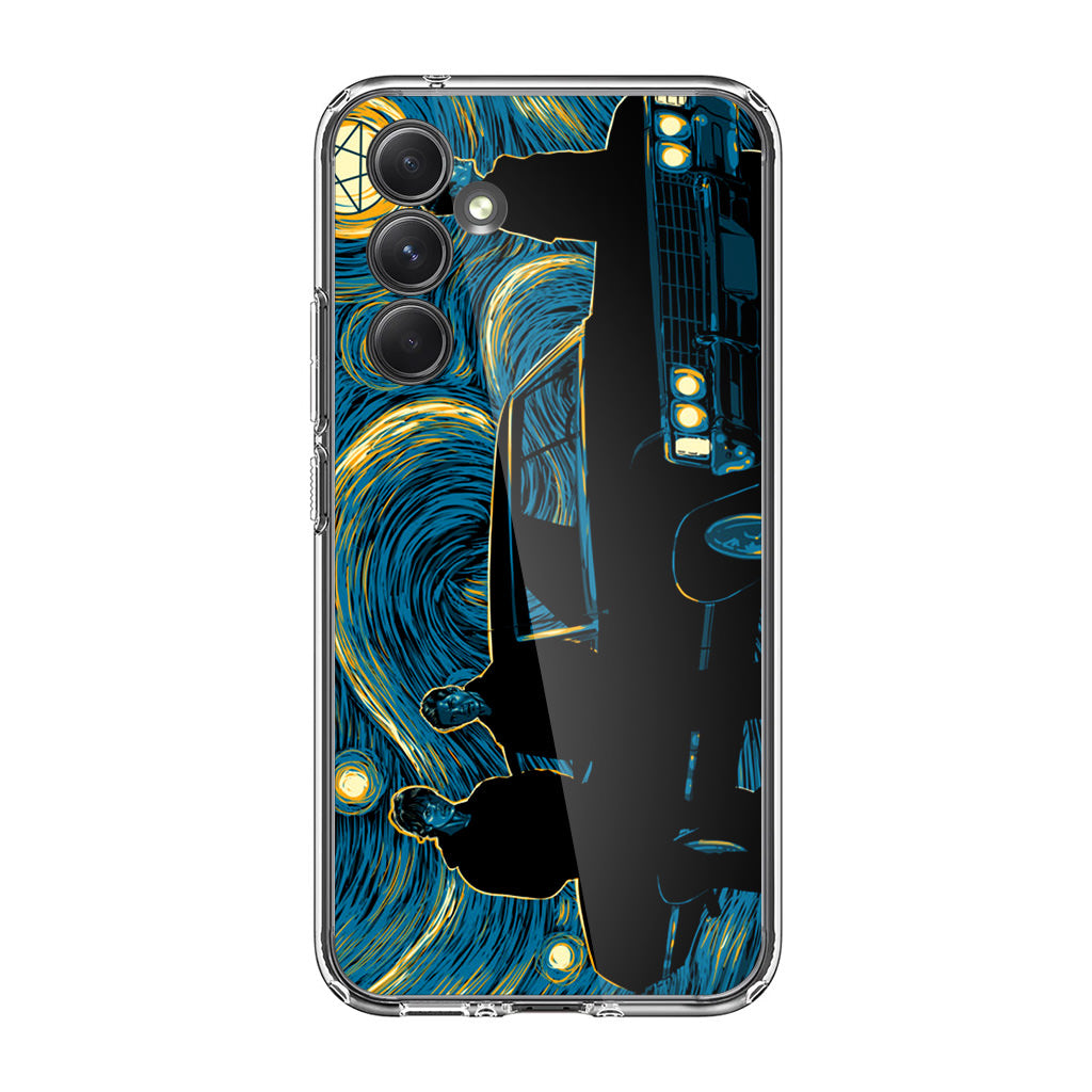 Supernatural At Starry Night Samsung Galaxy A54 5G Case