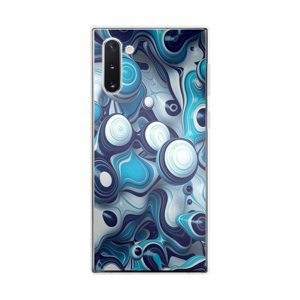 Abstract Art All Blue Galaxy Note 10 Case