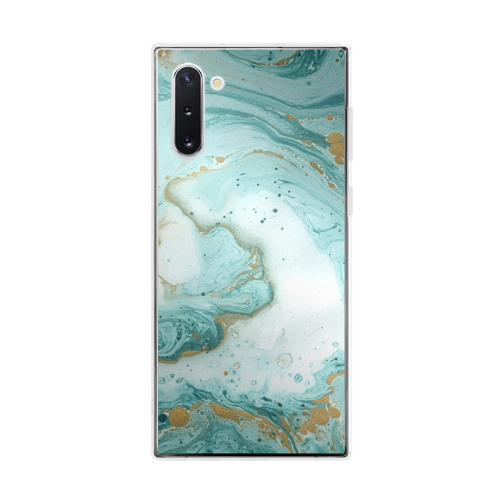 Azure Water Glitter Galaxy Note 10 Case