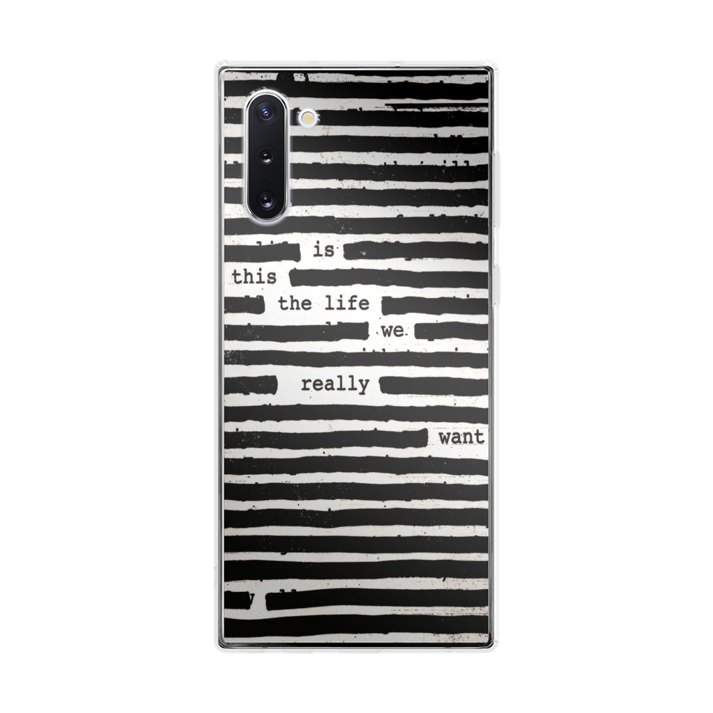 Roger Waters Is This the Life We Really Want Galaxy Note 10 Case