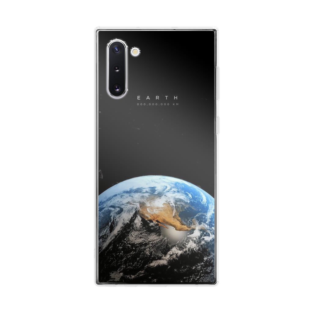 Planet Earth Galaxy Note 10 Case