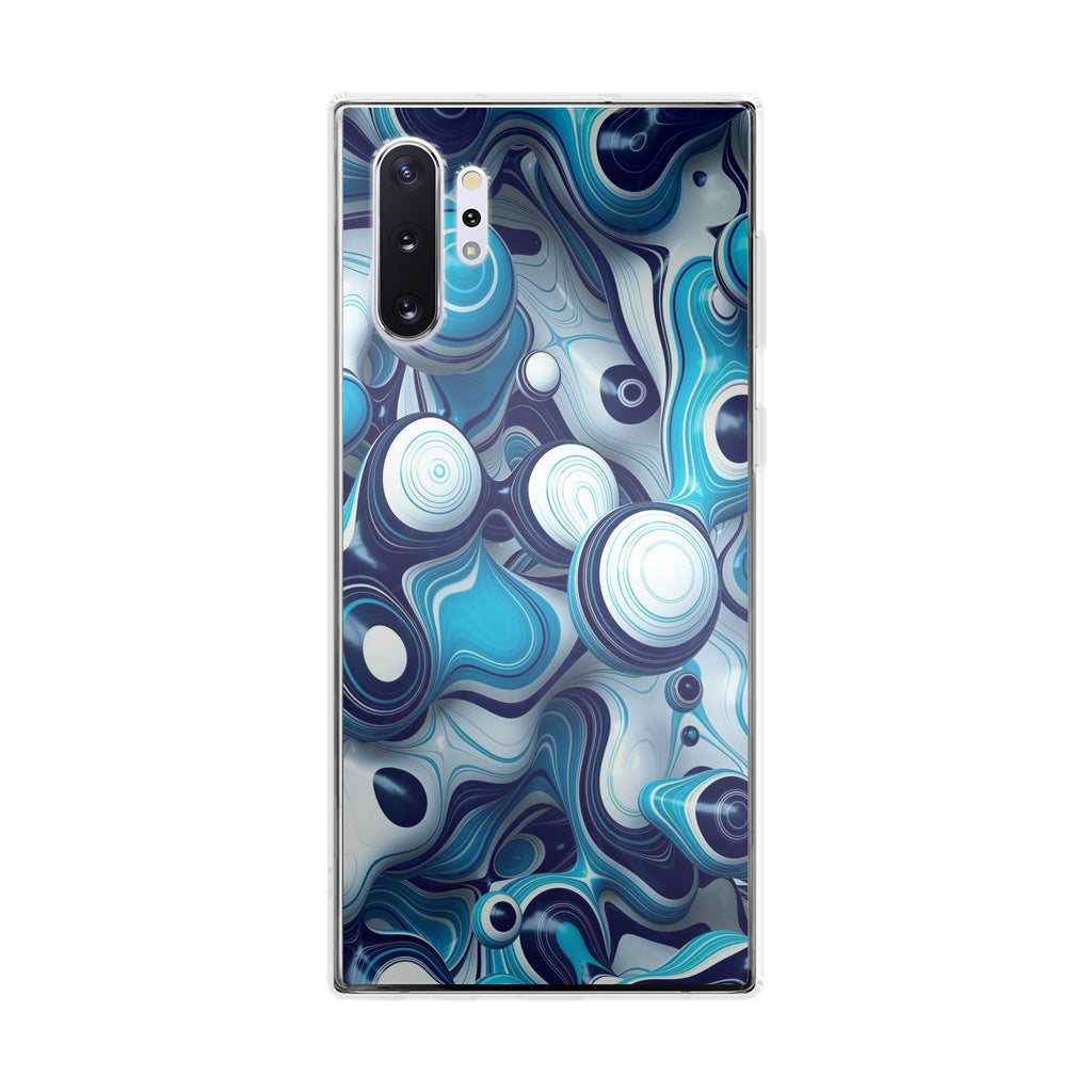 Abstract Art All Blue Galaxy Note 10 Plus Case